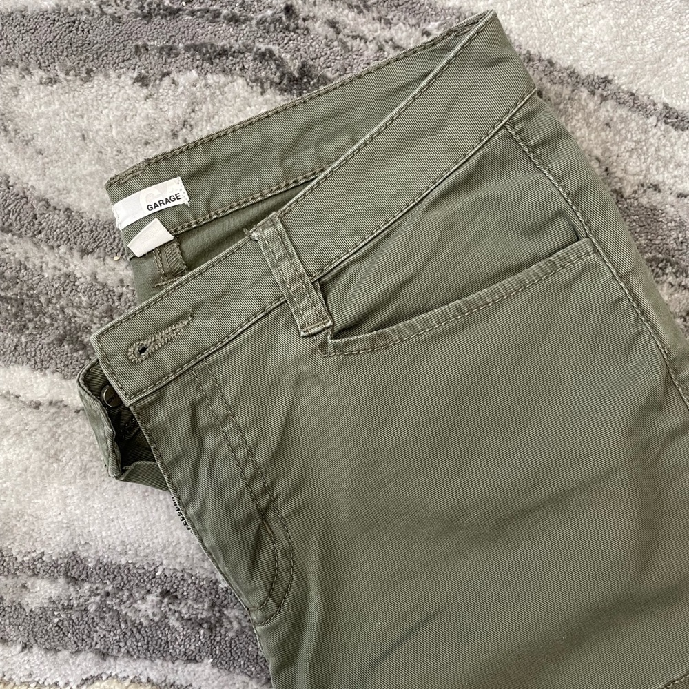 Green Cargo Jeans